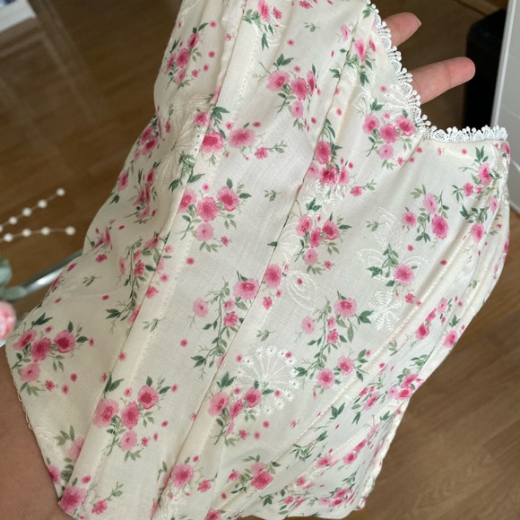 Floral Corset Top - Picture 11 of 13